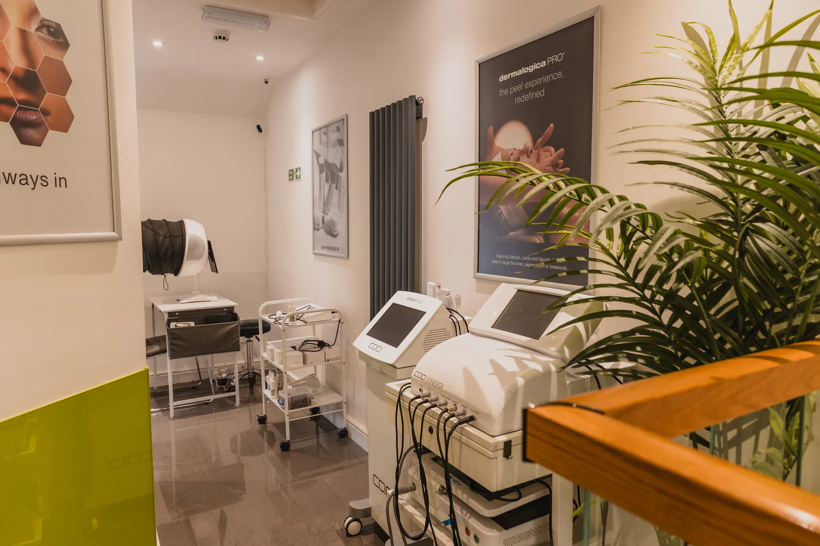 Professional treatment room at The Beauty Factory in Blyth
