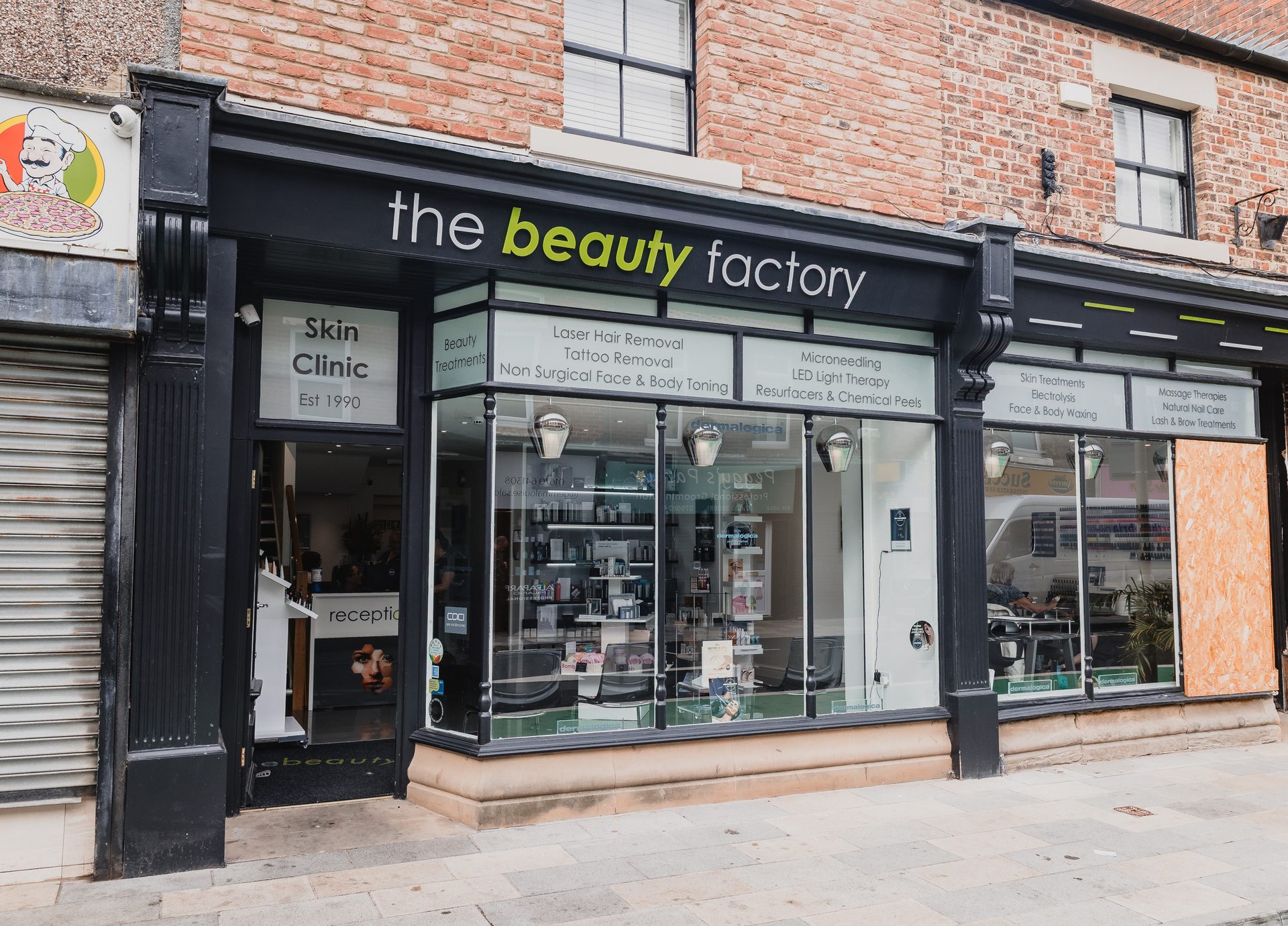 Calming skin treatment at The Beauty Factory in Blyth