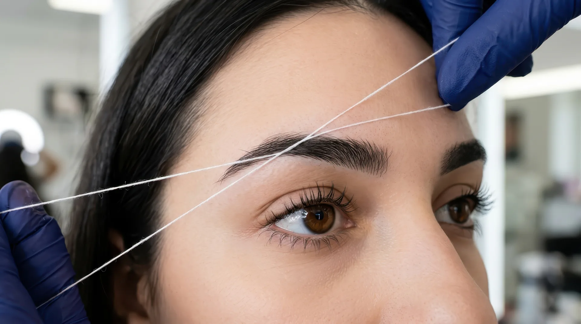 Professional brow and beauty treatment at The Beauty Factory